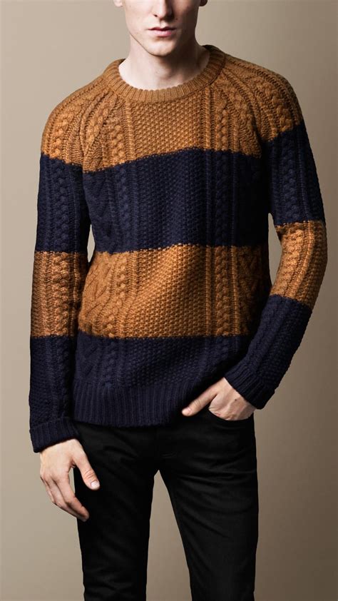 burberry men knitwear